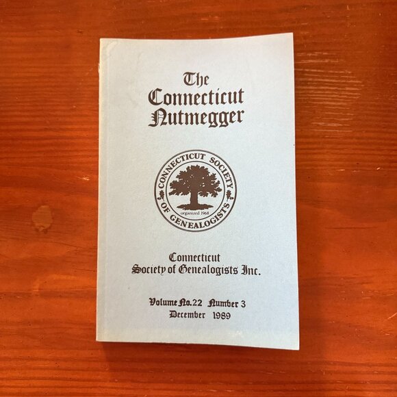 The Connecticut Nutmegger Genealogy Journals 1989 & 1991 - Picture 3 of 5